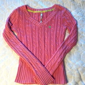 Aeropostale vintage pink sweater